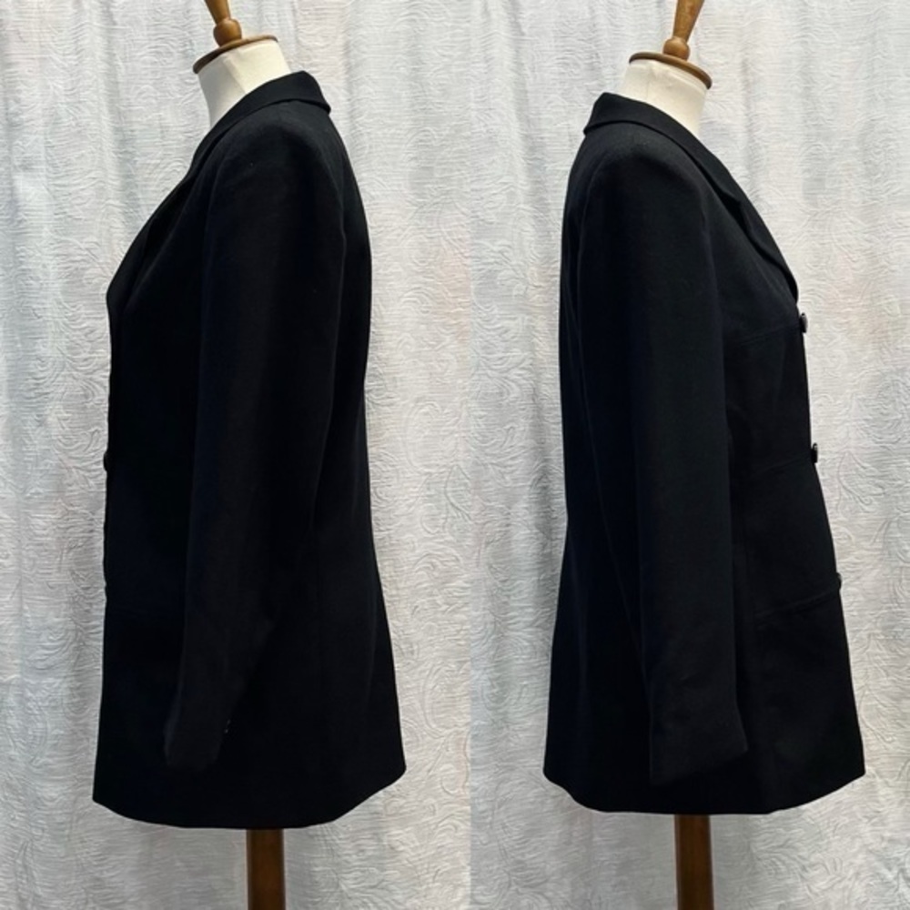 Oleg Cassini VTG Wool Double Breasted Blazer *Greece* - Picture 3 of 12